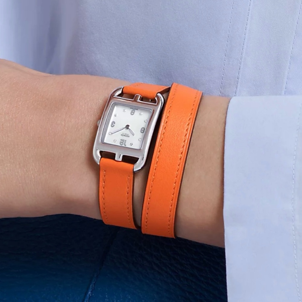 Hermes Leather Double Strap for Watch
